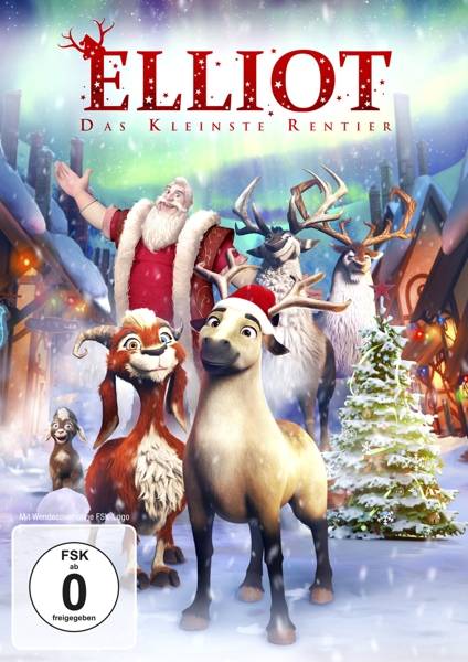 Elliot - Das kleinste Rentier Regie: Jennifer Westcott, CDN 2018, FSK ab 0, DVD-Video, Dt/engl