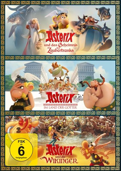 Asterix und das Geheimnis des Zaubertranks & Asterix im Land der Götter & Asterix und die Wikinger Asterix und die Wikinger / im Land der Götter /