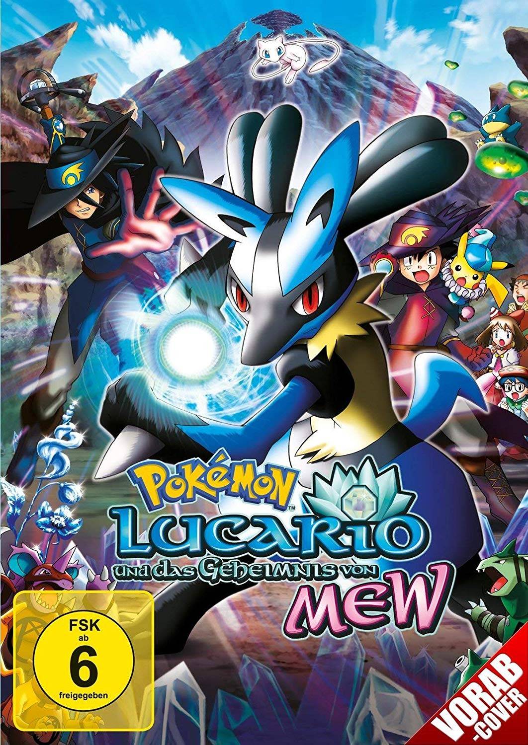 Pokémon - Der Film: Lucario und das Geheimnis von Mew Regie: Kunihiko Yuyama/Darren Dunstan, J 2005, FSK ab 6, DVD-Video, Dt/engl, Pokémon