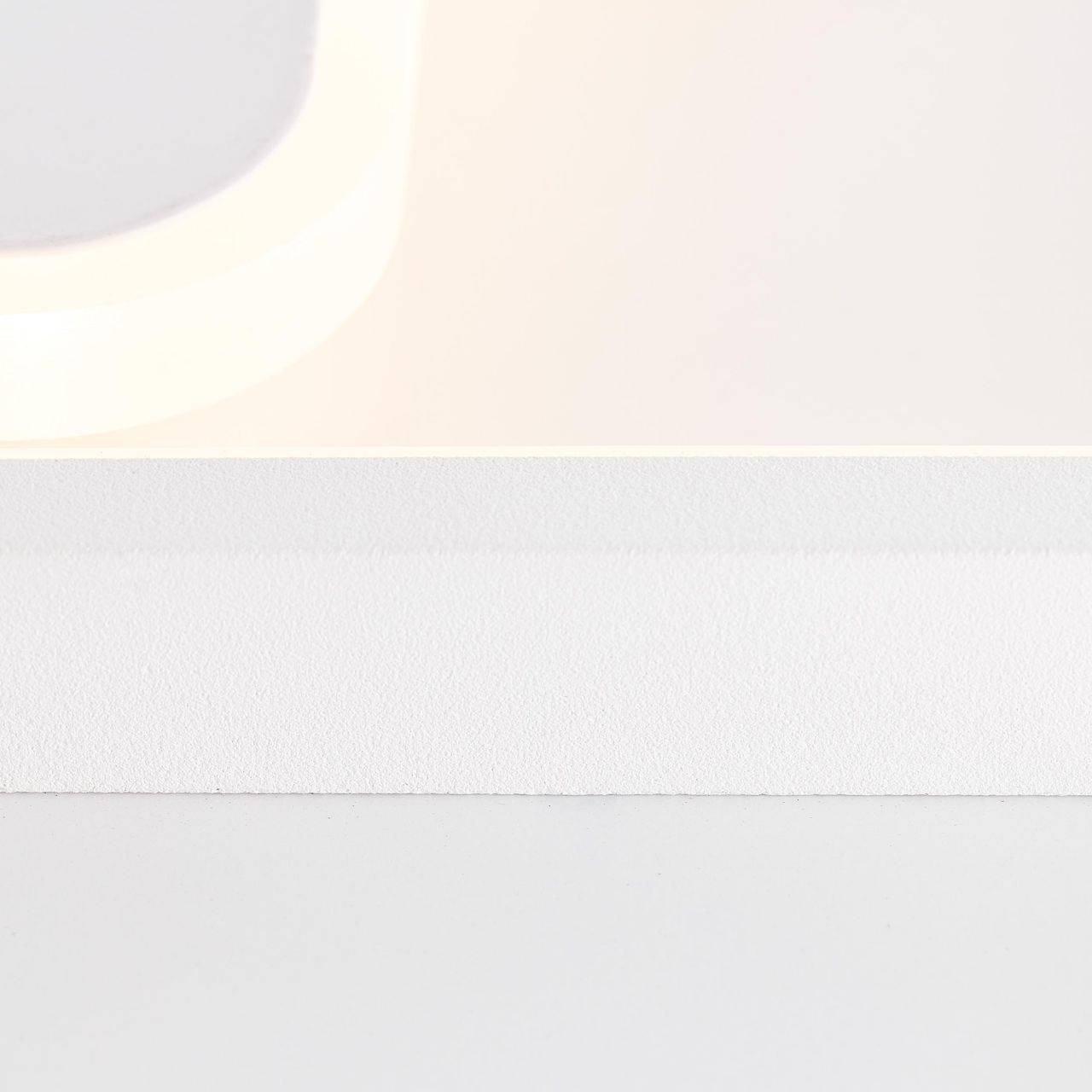 BRILLIANT Geron Wand- und Deckenleuchte 31x31cm weiß Innenleuchten,Deckenleuchten,-dekorativ | 1x 24W LED integriert, (Lichtstrom: 3138lm, Lichtfarbe