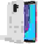 NALIA Handy Hülle für Samsung Galaxy J6, Glitzer Case Back Cover Glitter Bumper
