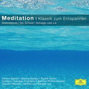 Meditation - Klassik zum Entspannen, 1 Audio-CD Grieg: Solvejgs Lied / Massé: Lied der Nachtigall / Rodrigo: Fantasia / Saint-Saëns: Der Schwan / Va