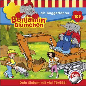 Benjamin Blümchen als Baggerfahrer, 1 CD-Audio .. als Baggerfahrer