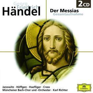 Der Messias, 2 Audio-CDs Gesamtaufnahme. Oratorium in deutscher Sprache