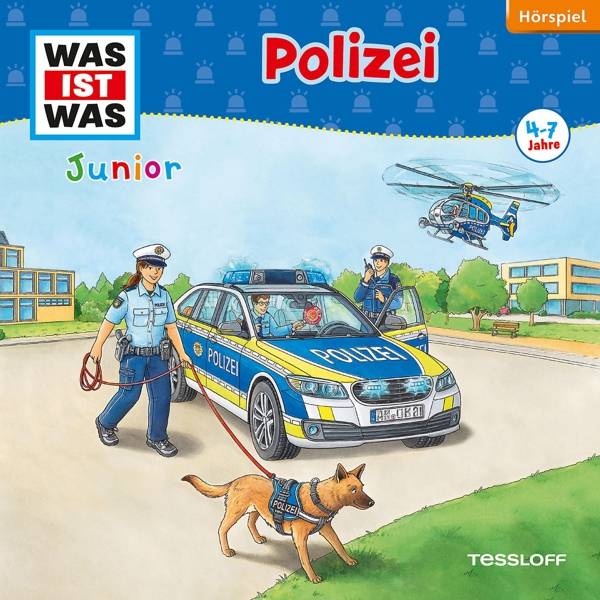 Was ist was Junior Hörspiel-CD: Polizei Das Originalhörspiel zum Buch. Mit Themensongs!