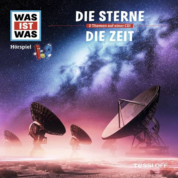 Was ist was Hörspiel-CD: Die Sterne/ Die Zeit Sprecher: Crock Krumbiegel/Anna Carlsson/Jakob Riedl, CD, WAS IST WAS Hörspiele