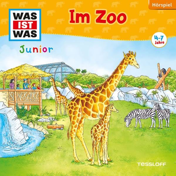 Was ist was Junior Hörspiel-CD: Im Zoo Lustige Reime und Songs