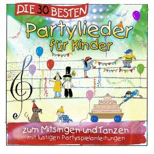 Die 30 besten Partylieder für Kinder. Tl.1, 1 Audio-CD Zum Mitsingen und Tanzen mit lustigen Partyspielanleitungen