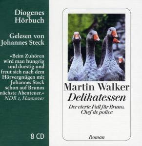 Delikatessen, 8 Audio-CD Der vierte Fall für Bruno, Chef de police, Lesung. Ungekürzte Lesung