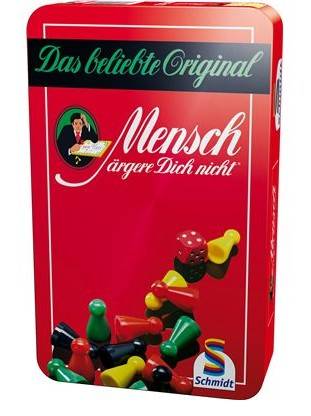 Schmidt 51204 - Mensch ärgere Dich nicht, Metalldose Das beliebte Original
