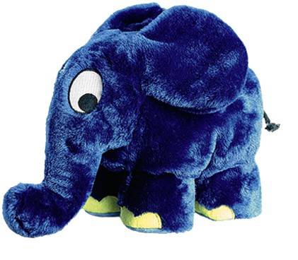 Schmidt 42189 - Elefant, Die Sendung mit der Maus, Plüsch 22 cm