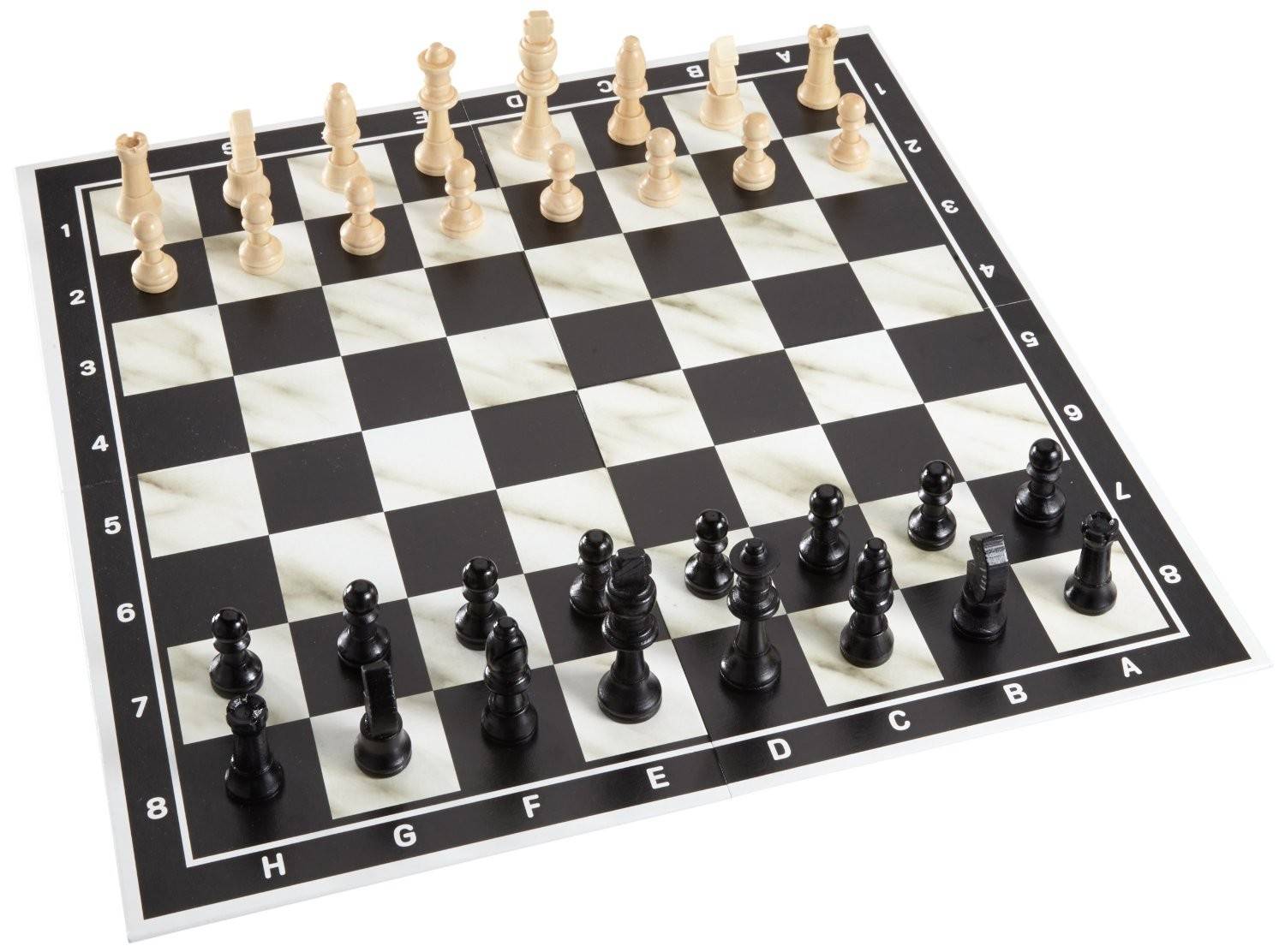 Schmidt 49082 - Schach Classic Line, extra große Spielfiguren aus Holz Classic Line - Mit extra große Spielfiguren aus Holz