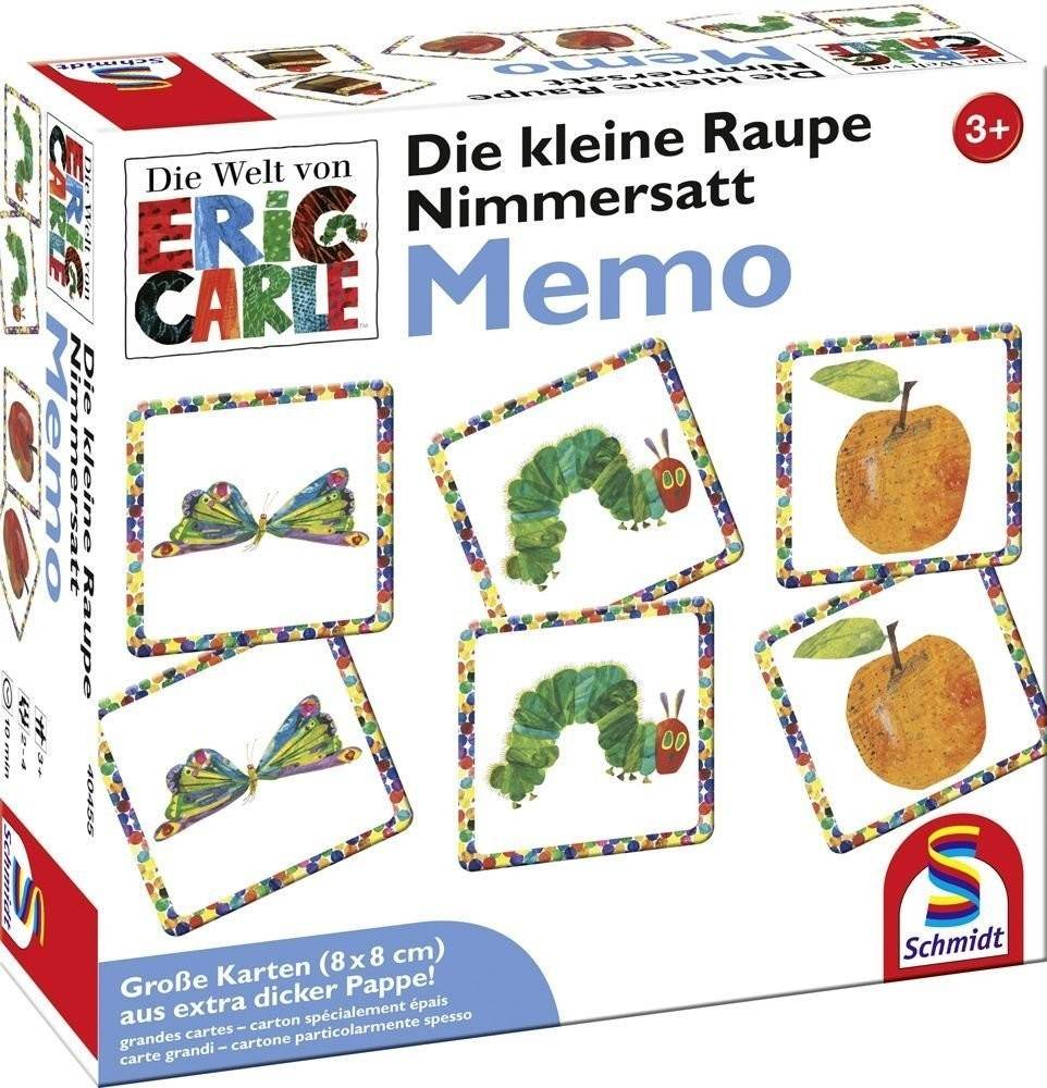 Schmidt 40455 - Die kleine Raupe Nimmersatt, Memory schmidt/40455