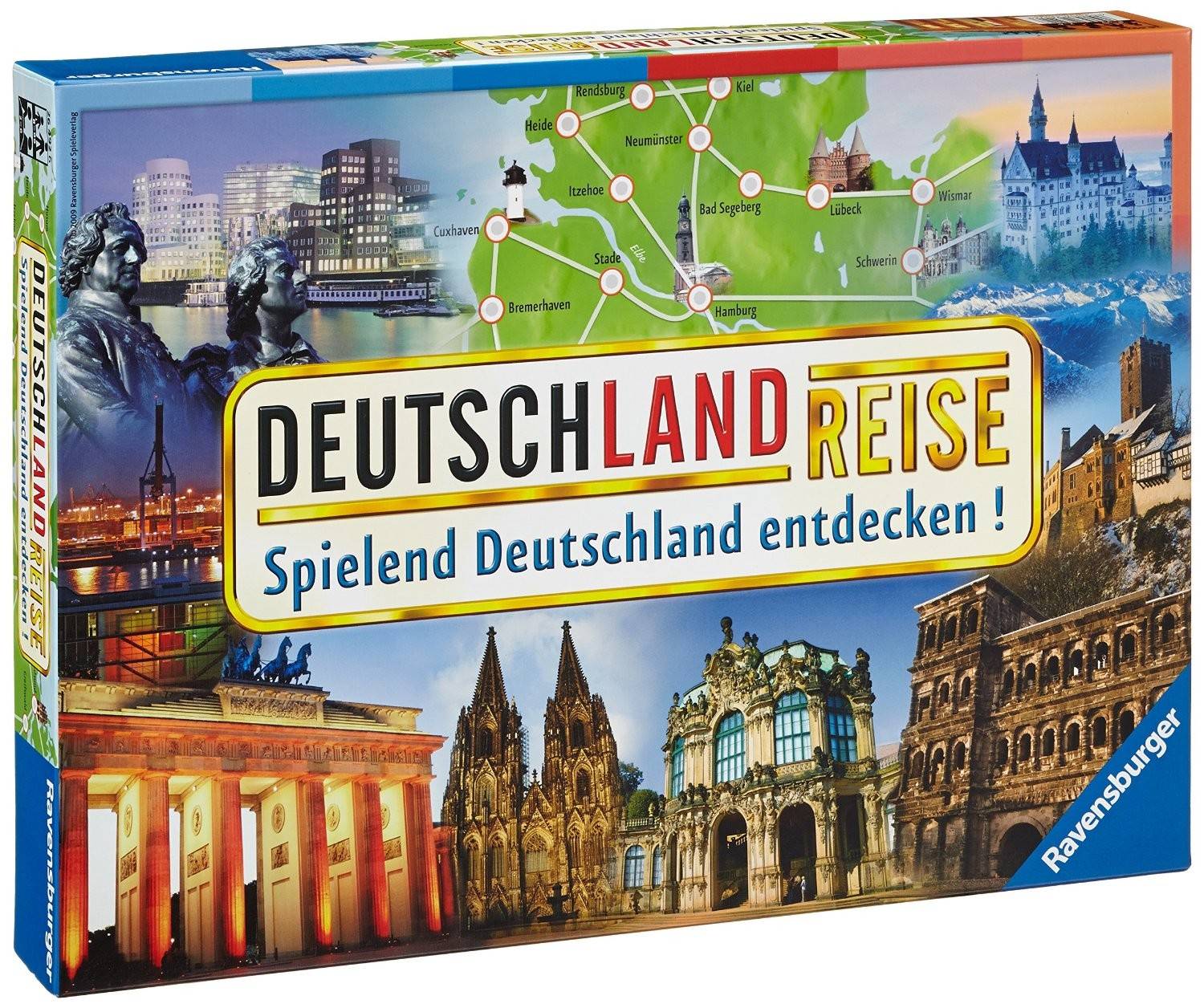 Ravensburger 26492 - Deutschlandreise, Spielend Deutschland entdecken! Spielend Deutschland entdecken!