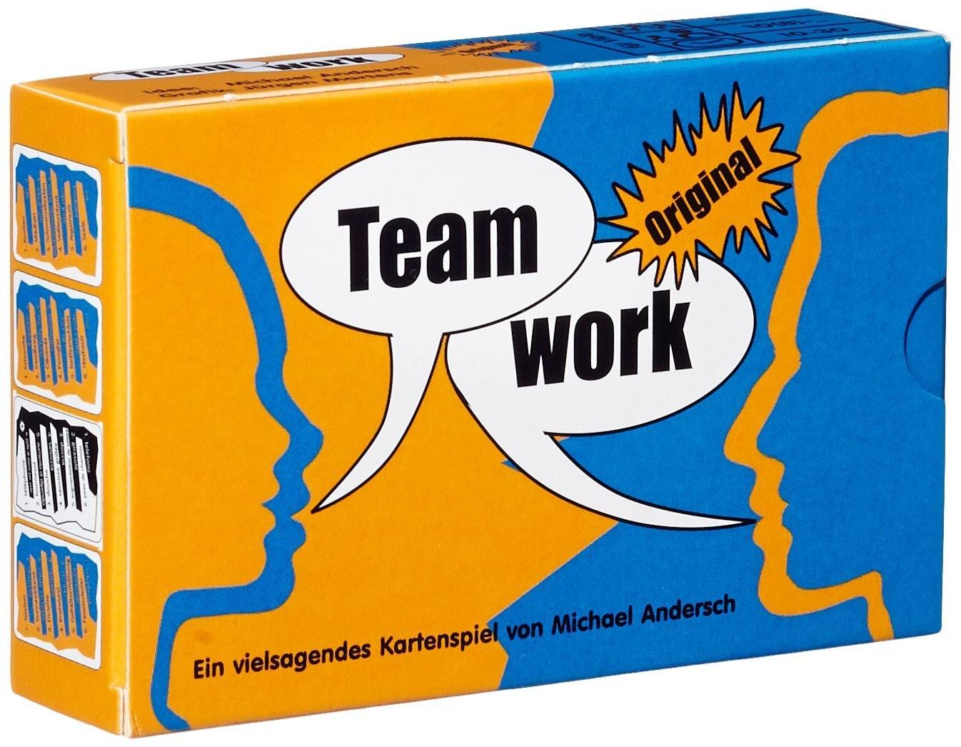 Adlung Spiele ADL40907 - Teamwork - Das Original Ein vielsagendes Kartenspiel. Standardspiel