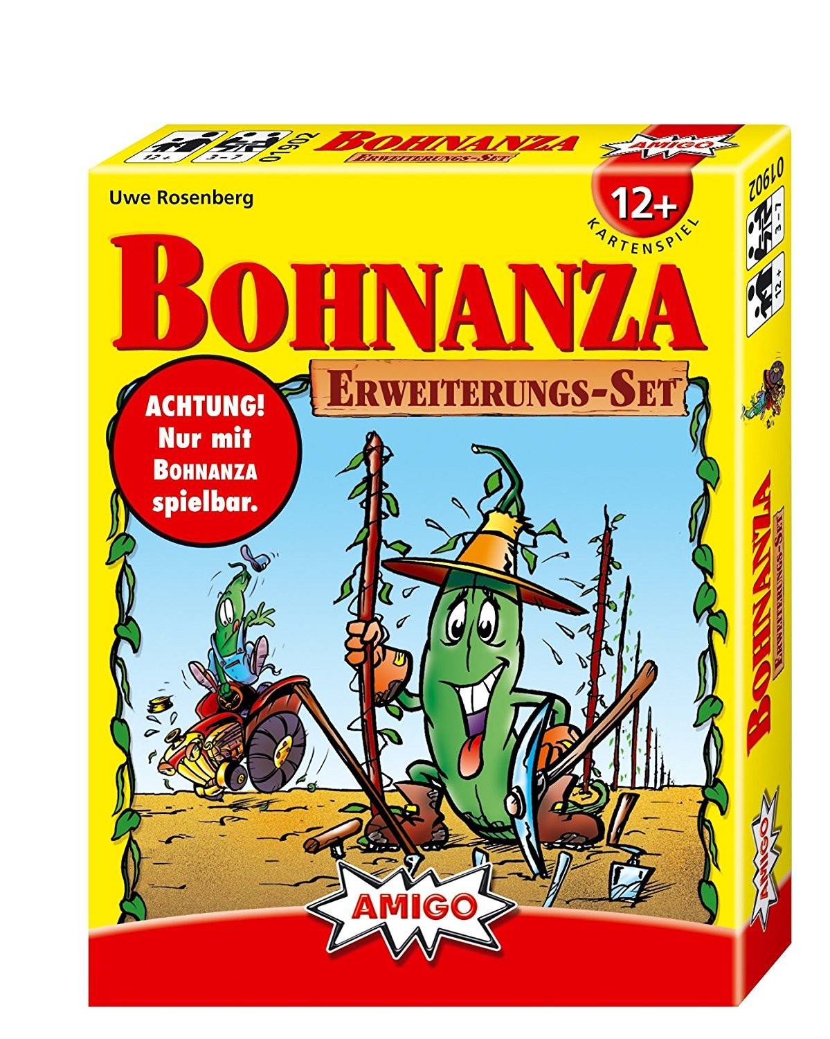 Amigo 1902 - Bohnanza, Erweiterungs-Set Für 3 - 7 Spieler ab 12 Jahren