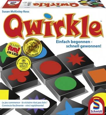 Schmidt 49014 - Qwirkle, Spiel des Jahres 2011 Einfach begonnen - schnell gewonnen! Ausgezeichnet mit Spiel des Jahres 2011. Ausgezeichnet mit dem Maj