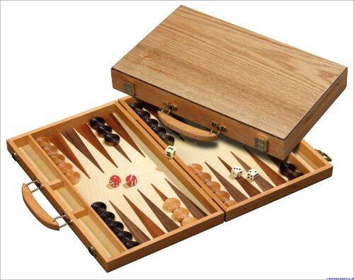 Philos 1110 - Backgammon Koffer Kreta