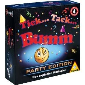 Piatnik Spielkarten 648366 - Tick Tack Bumm, Party Edition Das explosive Wortspiel!