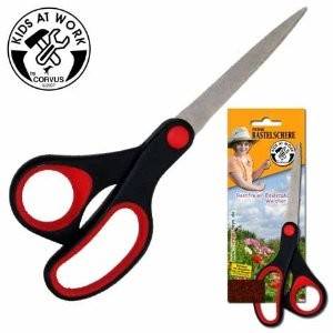 Corvus A600044 - Kids at work: Schere 17 cm, Allzweck- und Bastellschere