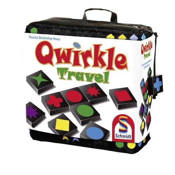 Schmidt 49270 - Qwirkle Travel, Reisespiel Reisespiel für 2-4 Spieler