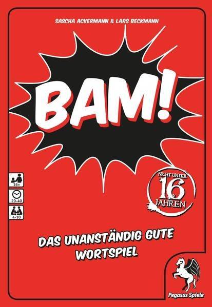 Pegasus Spiele 18300G - Bam! Das unanständig gute Wortspiel Das unanständig gute Wortspiel