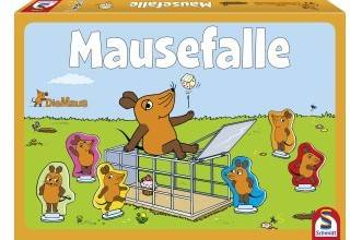 Schmidt 40505 - Die Maus: Die Mausefalle Kinderspiel für 2-6 Spieler, Die Sendung mit der Maus