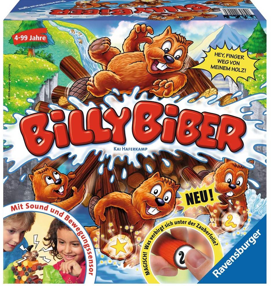 Ravensburger 22246 - Billy Biber Mit Sound und Bewegungssensor