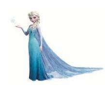 Universal Trends BU12961 - Eiskönigin: Elsa