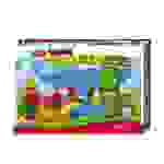 Noris 606011235 - Mein buntes Türmchenspiel Farb-Lernspiel für 2-4 Spieler, aus hochwertigem Holzmaterial