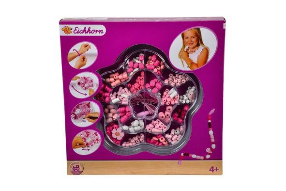 Eichhorn 100003426 - Holzperlen in Box