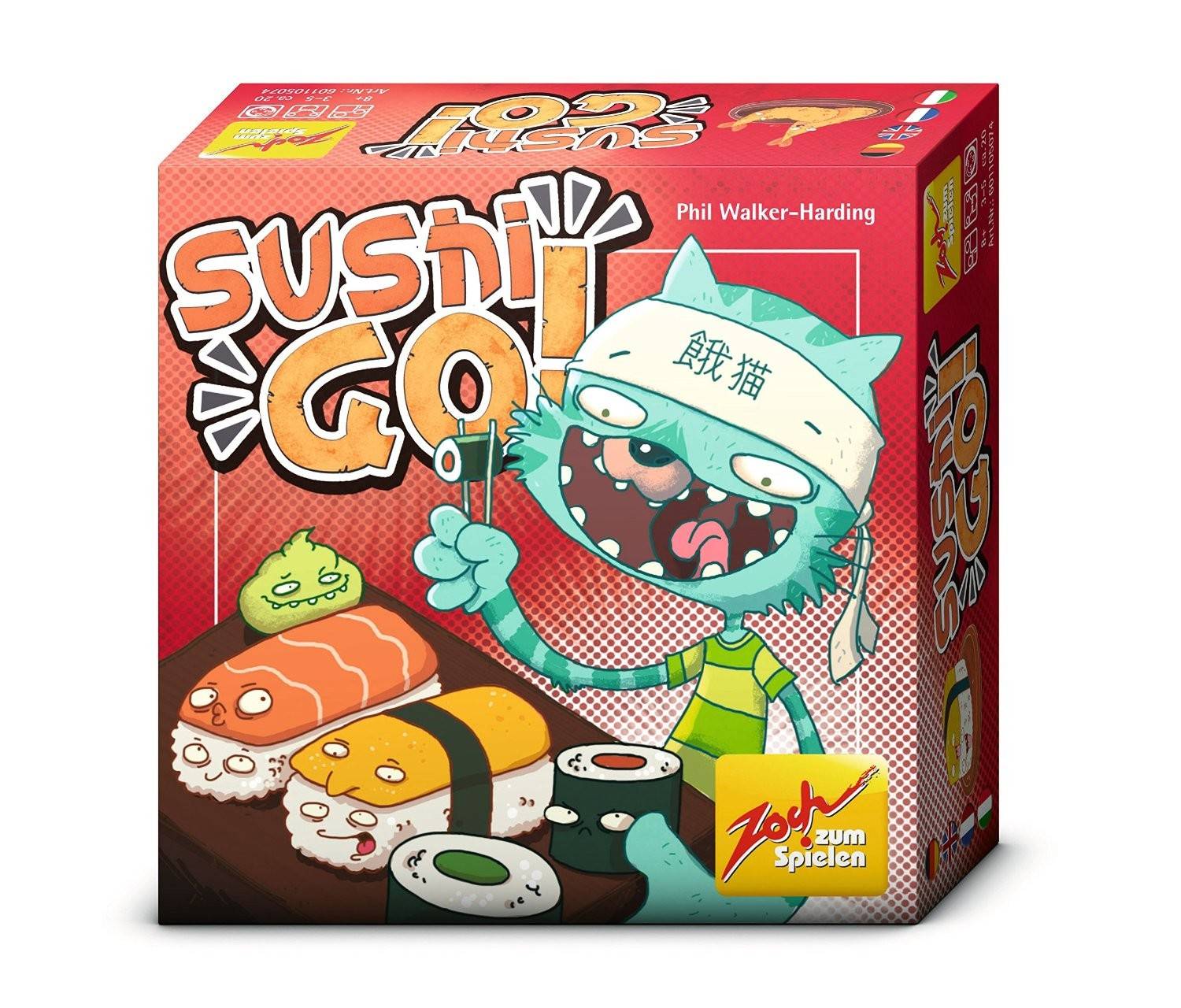 Noris 601105074 - Sushi Go, Kartenspiel 3-5 Spieler