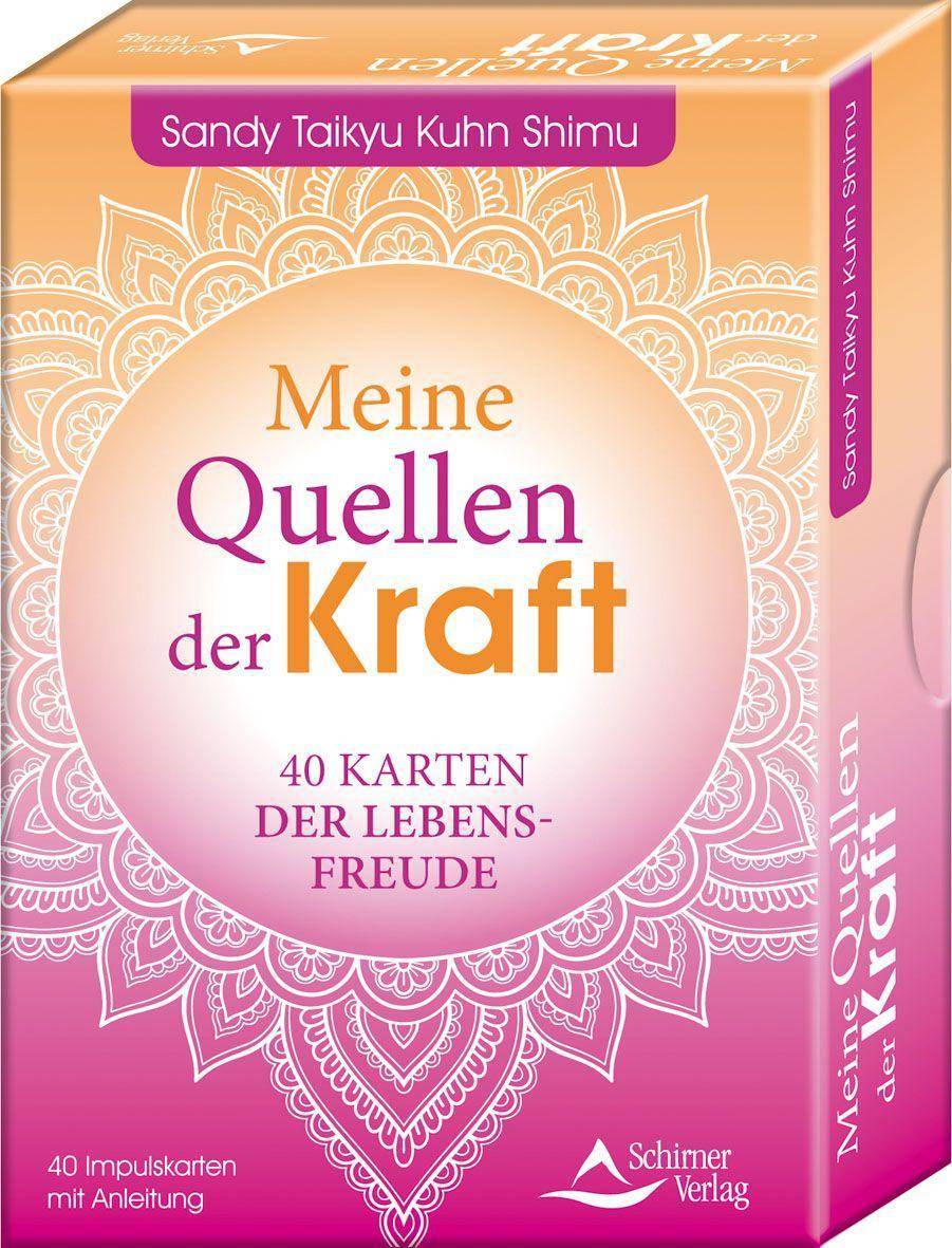 Meine Quellen der Kraft- 40 Karten der Lebensfreude - 40 Impulskarten mit Anleitung