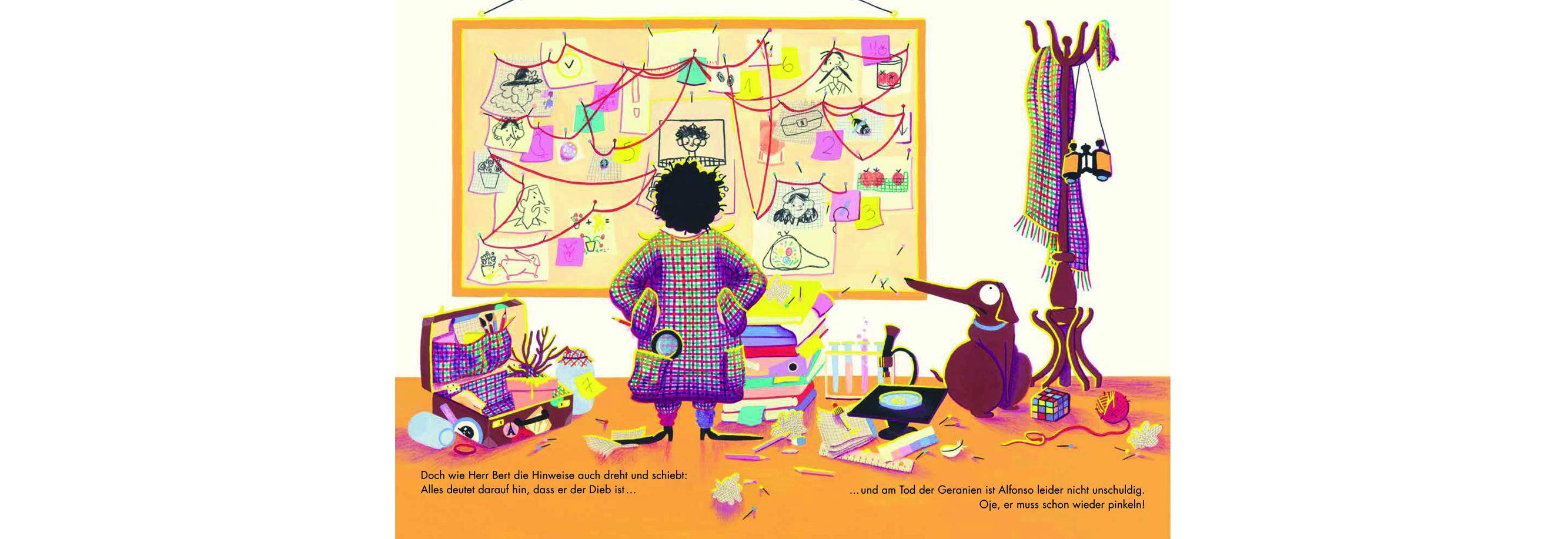 Herr Bert und Alfonso jagen einen Dieb