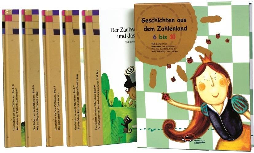 Geschichten aus dem Zahlenland 6 bis 10, 5 Bde. Fünf Geschichten aus dem Zahlenland - vom Sechserland bis zum Zehnerland