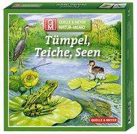 Tümpel, Teiche, Seen (Kinderspiel) Spieleranzahl: ab 1, Spieldauer (Min.): beliebig, Gedächtnisspiel, Quelle & Meyer Natur-Memo