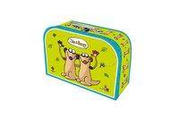 Trötsch Kinderkoffer Medium Jan und Henry Pappkoffer Reisekoffer Kinder Spielkoffer
