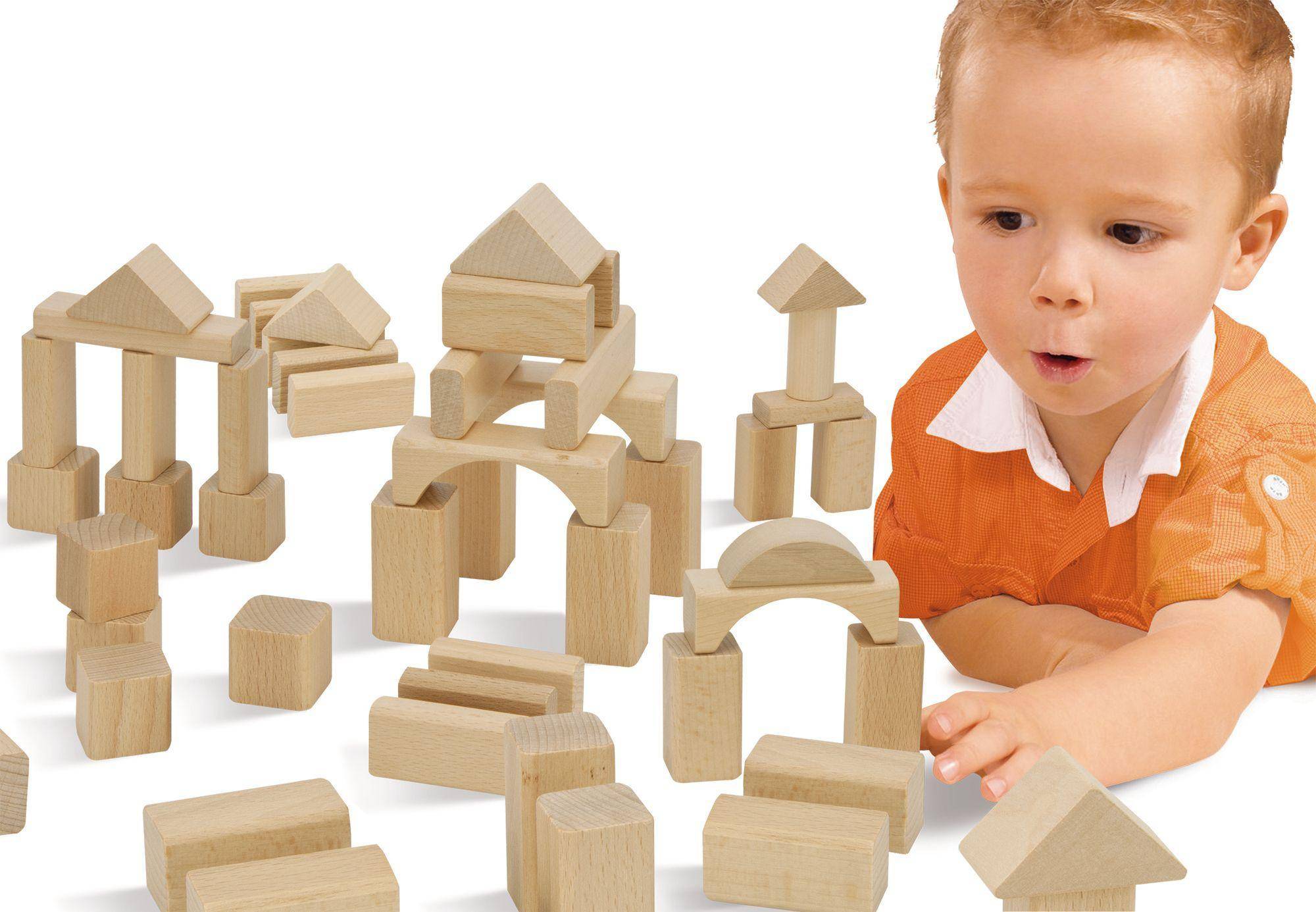 Eichhorn Natur Holzbausteine Ersatz für 100010131