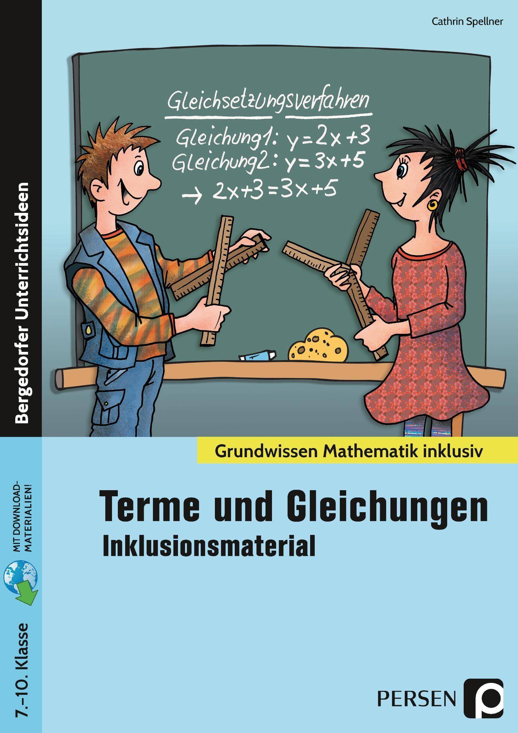 Terme und Gleichungen - Inklusionsmaterial 7. bis 10. Klasse