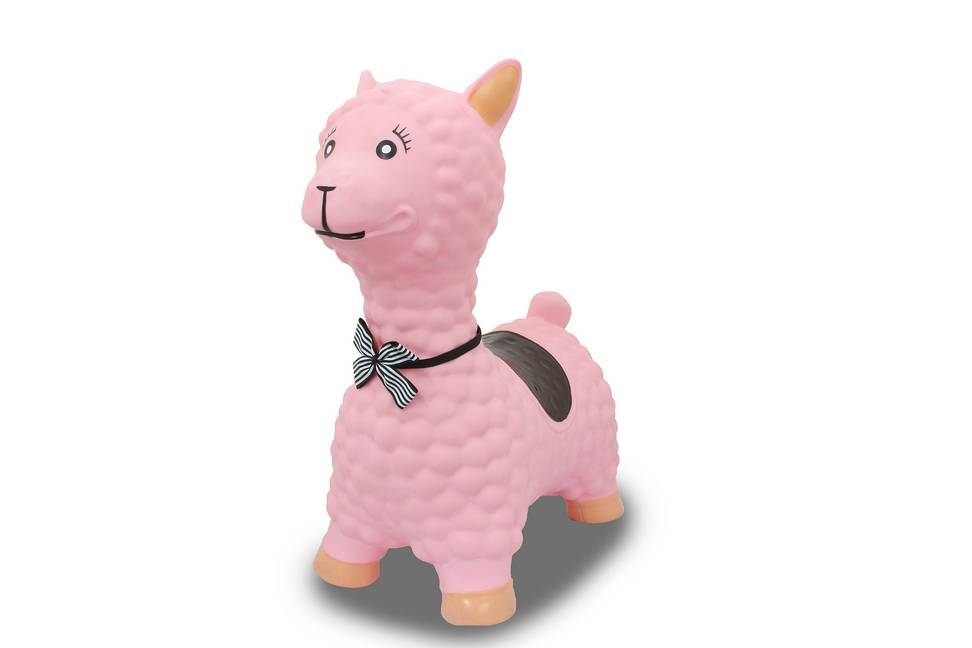 Jamara Hüpftier Lama rosa