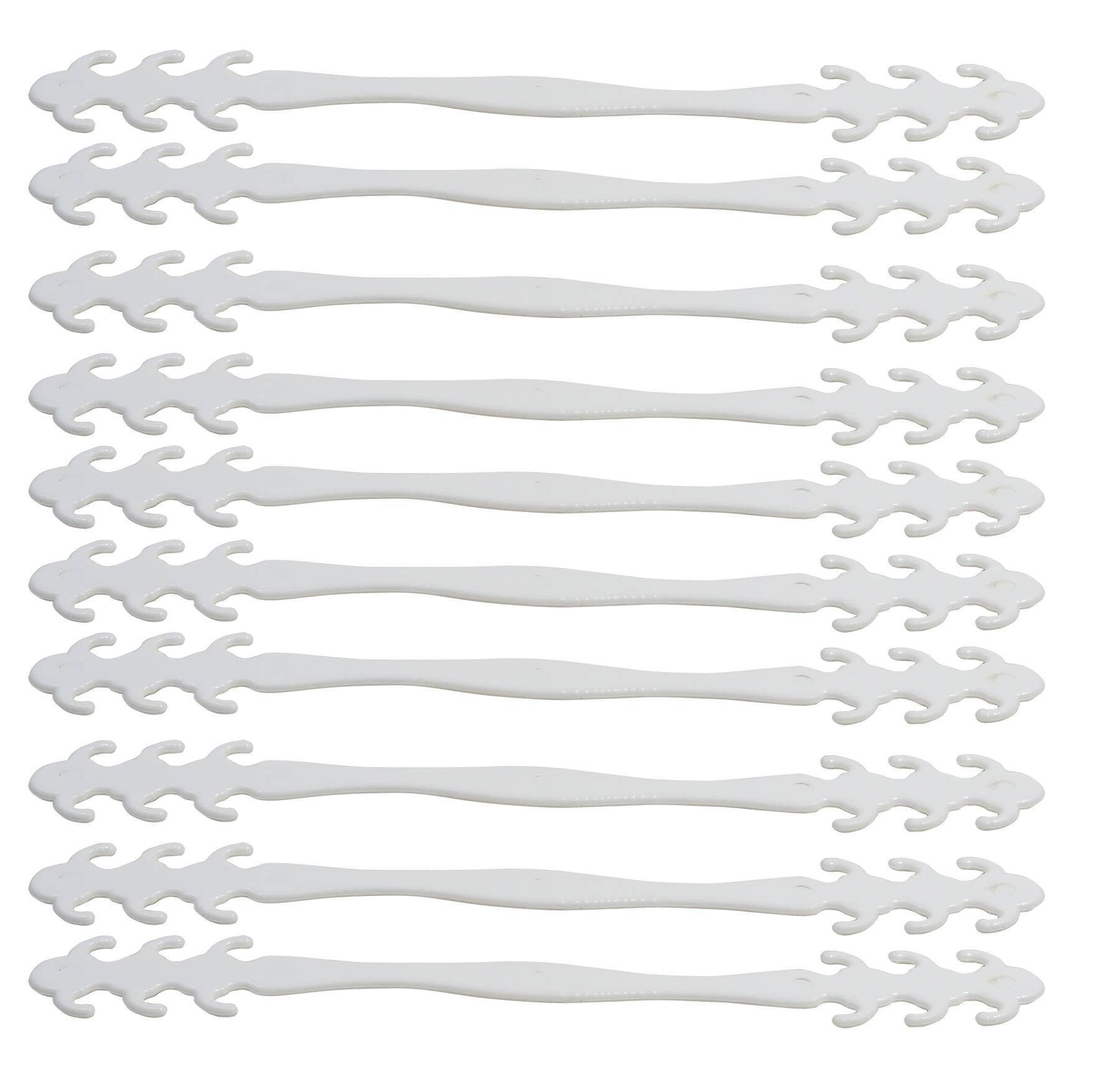 10x Maskenhalter für Schutzmaske Mundschutz Behelfsmaske Ohrenschoner Nackenband