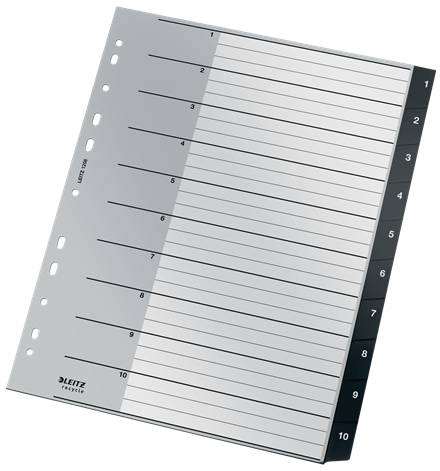 Esselte Leitz Recycle - Trennelement - 10 Teile - vorgedruckt: 1-10