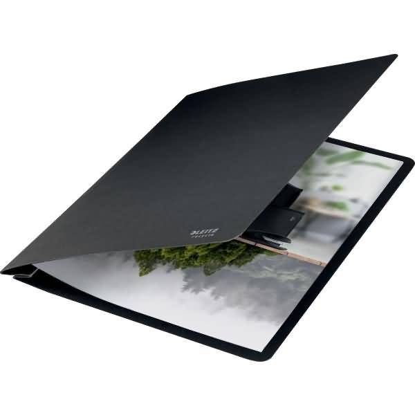 Schnellhefter Recycle A4 Karton schwarz