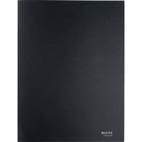 Jurismappe Recycle A4 Karton schwarz