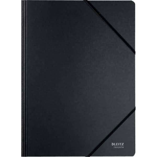 Eckspanner Recycle A4 Karton schwarz