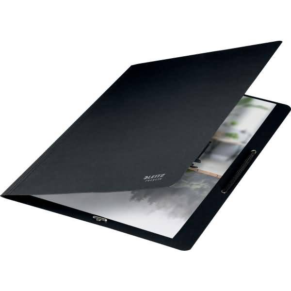 Eckspanner Recycle A4 Karton schwarz