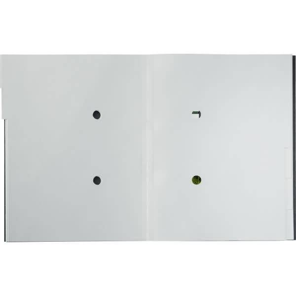 Ordnungsmappe Recycle A4 6 Fächer Karton schwarz