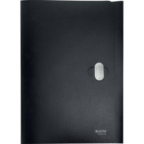 Dokumententasche Recycle A4 PP schwarz
