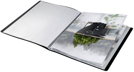 Esselte Leitz Sichtbuch - 40 Fächer - 80 Sicht - für A4 (210 x 297 mm)