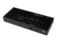 StarTech.com 2x2 HDMI Matrix Switch - 4K Ultra HD HDMI mit Fast Switching und Au